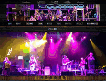 Tablet Screenshot of liveatthefillmoreband.com